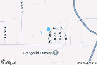 Map image of the property - 1304 Stafford Dr