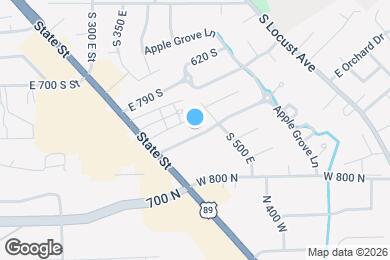 Map image of the property - 479 E 820 S