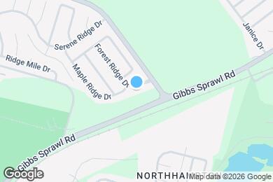 Map image of the property - 8317 Forest Ridge Dr