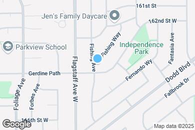 Map image of the property - 16376 Fishing Ave W