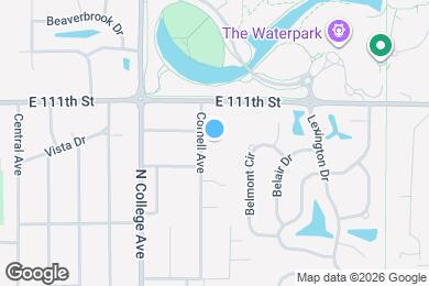 Map image of the property - 11063 Cornell Ave