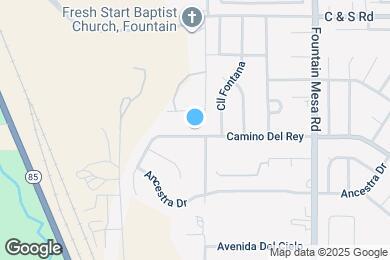 Map image of the property - 6782 Camino Del Rey