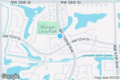 Map image of the property - 5240 NW 102nd Ct