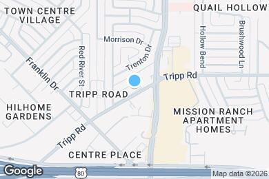 Map image of the property - 1007 Creighton Ct