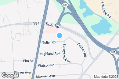 Map image of the property - 133 Tuller Rd