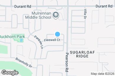 Map image of the property - 4220 Fleewell Ct