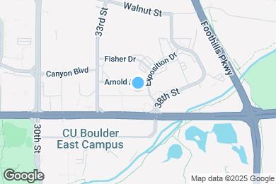 Map image of the property - 3701 Arapahoe Ave Unit 107