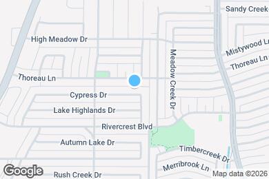 Map image of the property - 919 Cypress Dr