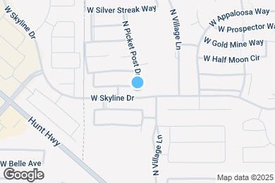 Map image of the property - 2415 W Wrangler Way