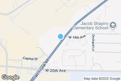 Map image of the property - 1420 W South Park Ave