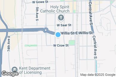 Map image of the property - 516 3rd Ave S