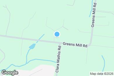 Map image of the property - 3433 Greens Mill Rd