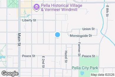 Map image of the property - 502 E 3rd St