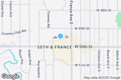 Map image of the property - Nolan Mains Residences at 50th & France