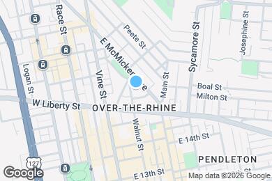 Map image of the property - 1624 Walnut St