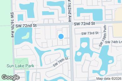 Map image of the property - 7424 SW 162nd Pl