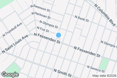 Map image of the property - 9512 N Oswego Ave