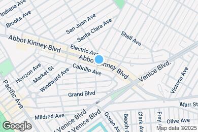 Map image of the property - 1418 Abbot Kinney Blvd
