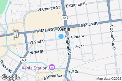 Map image of the property - 57 W 2nd St