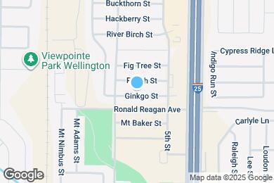 Map image of the property - 3872 Ginkgo St