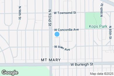 Map image of the property - 3239 N 91st St