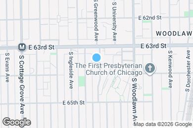 Map image of the property - 6330 S Greenwood Ave