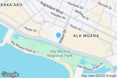 Map image of the property - 1350 Ala Moana Blvd