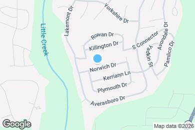 Map image of the property - 182 Norwich Dr