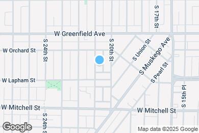 Map image of the property - 1544 S 21st St