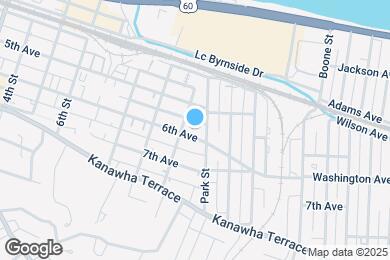 Map image of the property - 1014 6th Ave