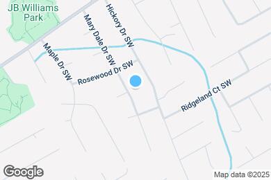 Map image of the property - 1362 Mary Dale Dr SW