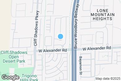 Map image of the property - 10550 W Alexander Rd