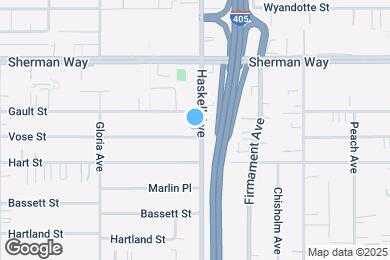 Map image of the property - 15705 Vose St