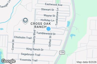 Map image of the property - 8921 Tumbleweed Dr