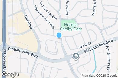 Map image of the property - 5504 Vermillion Bluffs Dr