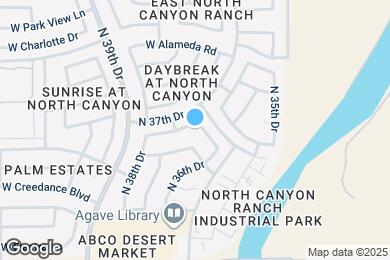 Map image of the property - 3711 W Camino Real