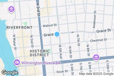 Map image of the property - 215 N 5th Ave