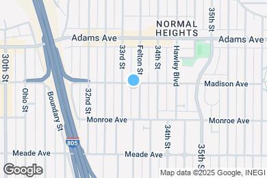Map image of the property - 4584 Felton St