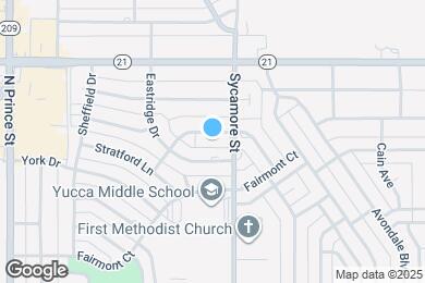 Map image of the property - 1417 Claremont Terrace