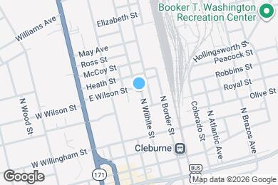 Map image of the property - 431 N Wilhite St