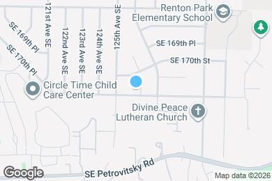 Map image of the property - 12526 SE 172nd St