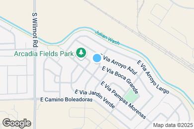 Map image of the property - 7146 S Paseo Monte de Oro