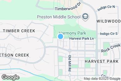 Map image of the property - 2609 Harvest Park Ln
