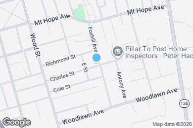 Map image of the property - 36 Foxhill Ave