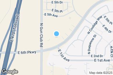 Map image of the property - 23481 E 2nd Pl