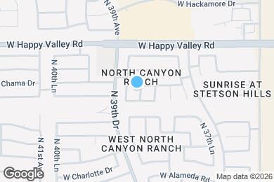 Map image of the property - 24620 N 38th Ln