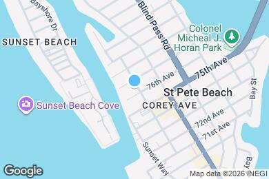 Map image of the property - 7650 Coquina Way