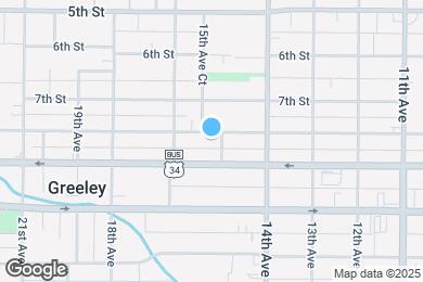 Map image of the property - 1504 8th St