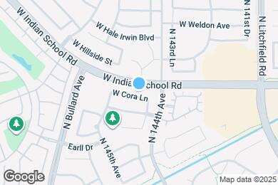 Map image of the property - 14440 W Cora Ln