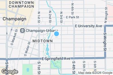 Map image of the property - 209 E Clark St